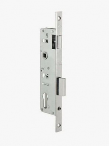 KALE 153 20mm W\B никель м\о 85мм без ЦМ замок врезной б\руч