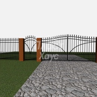Ворота распашные Арт. 3005