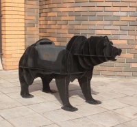 Мангал 3D Медведь