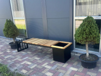 Скамейка c вазоном Loft 4